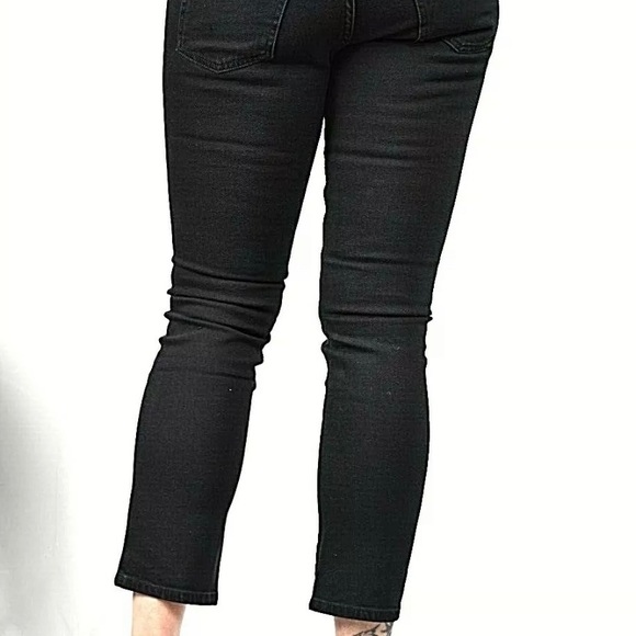 Brand New Women Blk Takutea Olak Jabu Jeans 26x25 - Picture 2 of 8